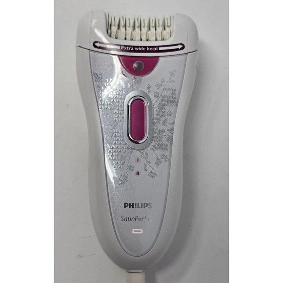 Epilator Philips HP6574/50 Satin Perfect Cordless Hypo Allergenic w/ Attachment - Picture 1 of 10
